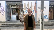 «Macelleria Gaza»: l’arte contemporanea irrompe al Mercato di Sant’Ambrogio
