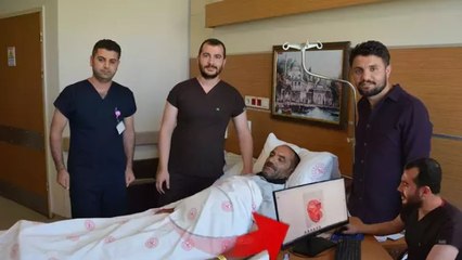 Karın şişliği için hastaneye gitti, böbreğinden 23 santimetrelik kist çıkarıldı