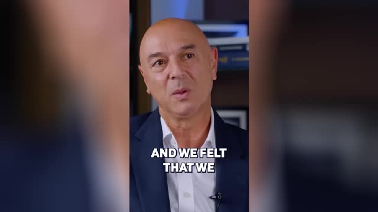 Daniel Levy breaks silence on Ange Postecoglou sacking