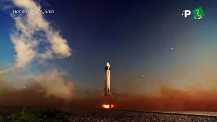 Honda celebra exitoso lanzamiento de cohete reutilizable