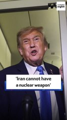 'Iran cannot have  a nuclear weapon'