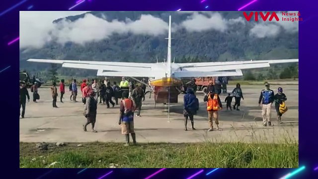 TNI-Polri Vs KKB di Area Bandara Aminggaru Ilaga Papua