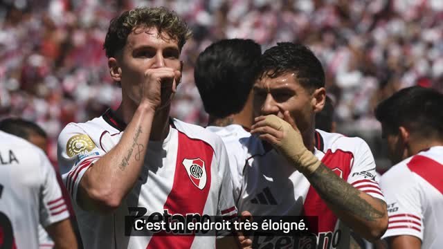 River Plate - Colidio content de la victoire dans un endroit très éloigné