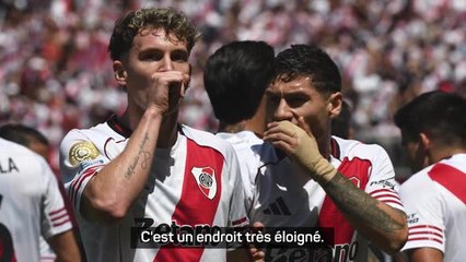 River Plate - Colidio content de la victoire dans "un endroit très éloigné"