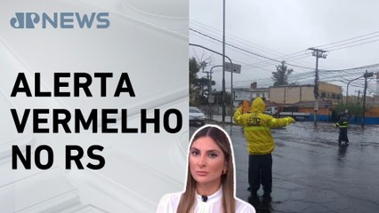 Risco de temporais no Rio Grande do Sul | Previsão do Tempo