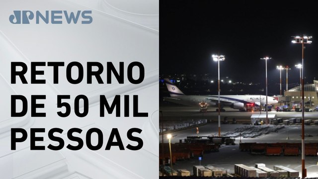 Companhias aéreas de Israel iniciam repatriação de cidadãos