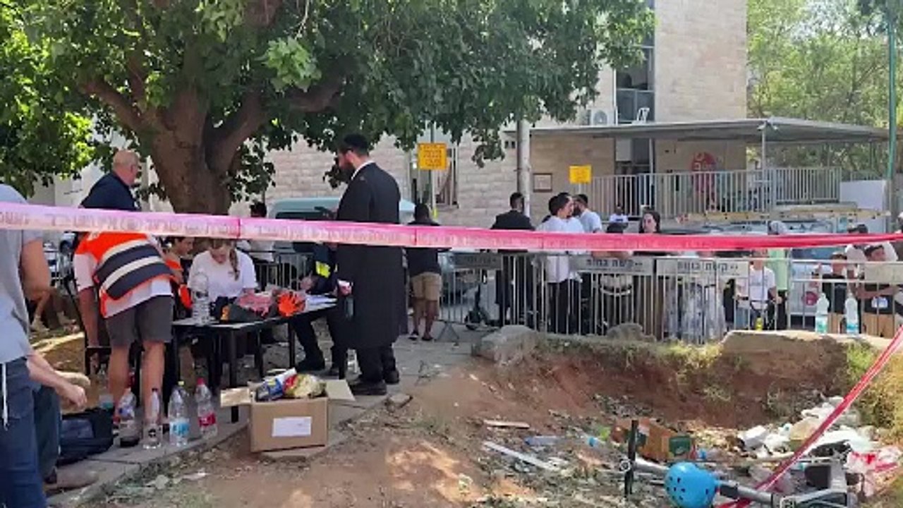 Devastación en Bnei Brak tras el impacto de un misil iraní