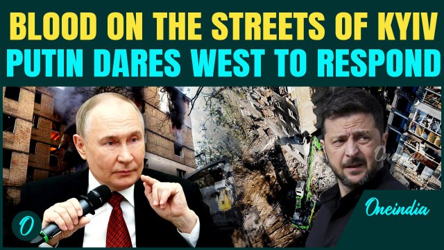 Russia kills American in deadliest Kyiv strike |400 drones, 30 missiles, Putin dares the West to act