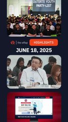 Today’s headlines: Duterte Youth, Harry Roque, ‘May Huli Ka’ | The wRap | June 18, 2025