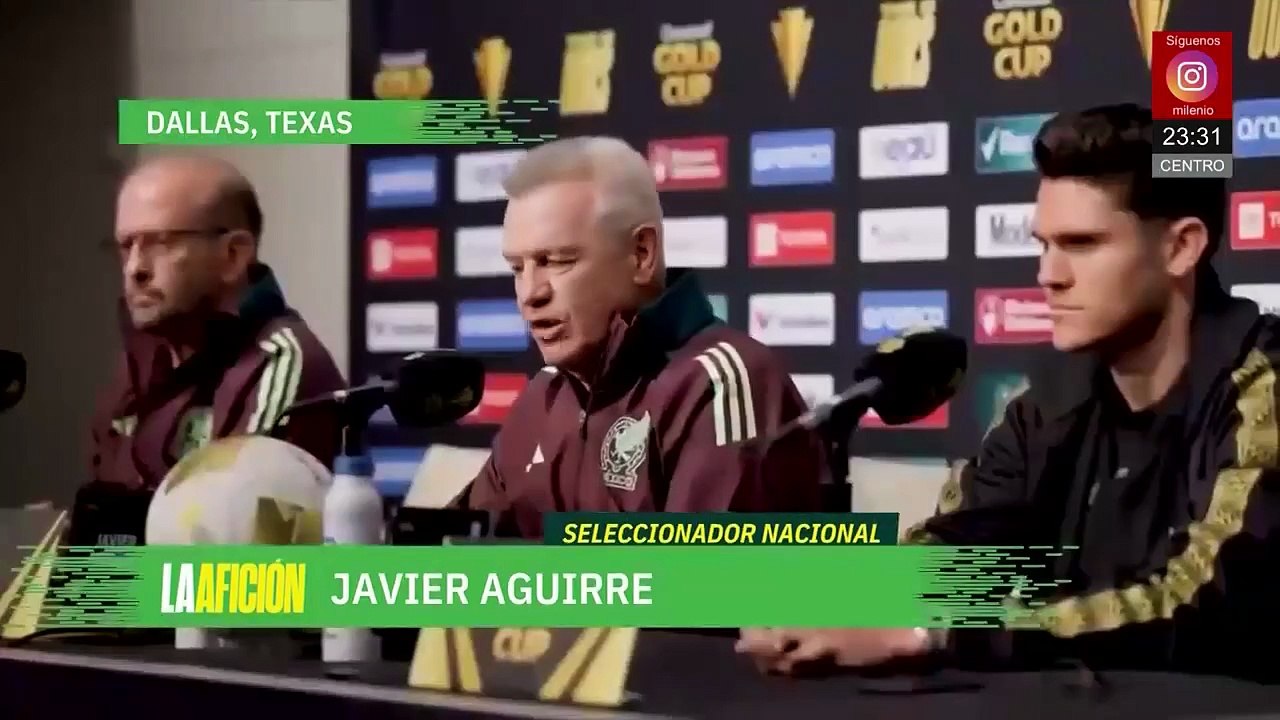 Vasco' Aguirre pide a jugadores mexicanos motivarse con otros deportistas aztecas