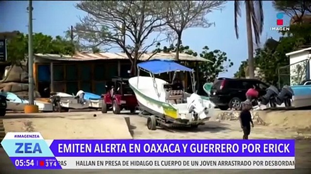 La tormenta tropical Erick se intensifica; podría convertirse en huracán categoría 2