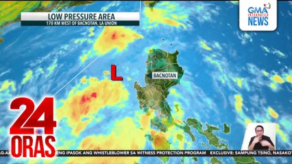 Bagong LPA, nabuo sa loob ng PAR; isa pang mino-monitor na LPA, nawala na | 24 Oras