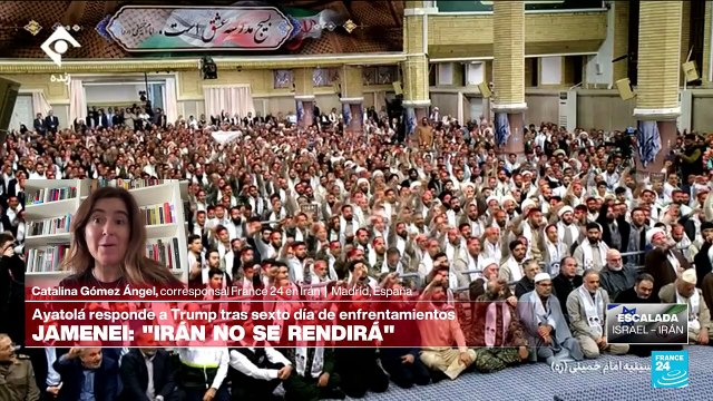 Jamenei amenaza a EE. UU. con daño irreparable sin interfiere en conflicto Irán-Israel