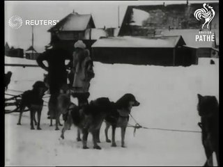 Roald Amundsen travels across Alaska (1923)