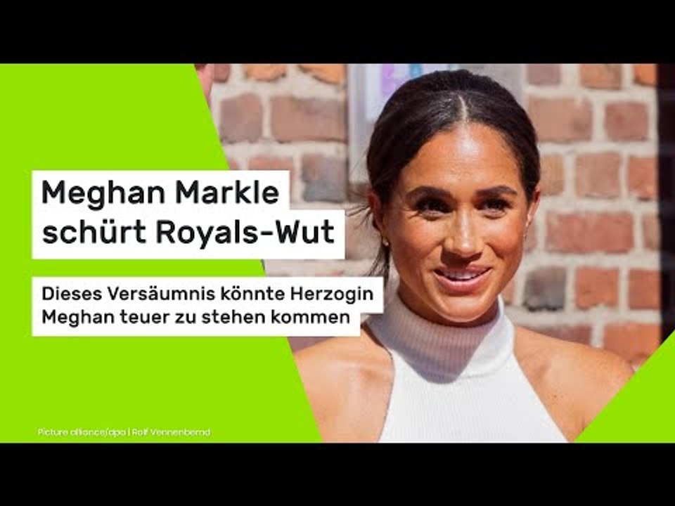 Meghan Markle schürt Royals-Wut: Dieses Versäumnis könnte Herzogin Meghan teuer zu stehen kommen