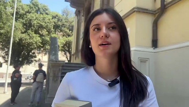 Sassari, via alla Maturit?, Chiara Marincolo: La prima prova ? andata bene, in futuro voglio diventare interior designer