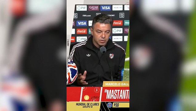 Marcelo Gallardo le dedicó unas palabras a los hinchas de River que alentaron en el estadio