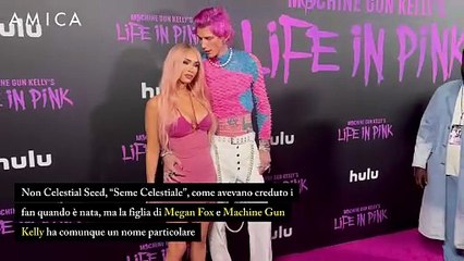 Megan Fox e Machine Gun Kelly svelano il nome della figlia (e non è Celestial Seed)