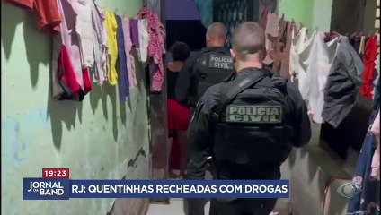 Polícia faz operação contra esquema de entrega de drogas no RJ