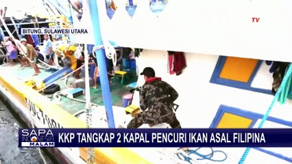 KKP Tangkap 2 Kapal Asal Filipina yang Kedapatan Mencuri Ikan