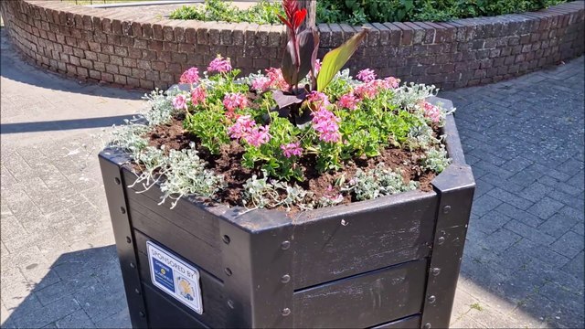Lancing Parish Council has stepped in to brighten up the village after Adur District Council withdrew funding