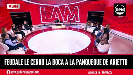 Marcela Feudale se cruzó con Florencia Arietto y le recordó cuando dijo que "Rosas mató a Dorrego"