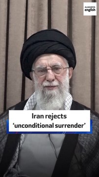 Iran rejects 'unconditional surrender'