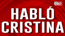 Habló Cristina: 