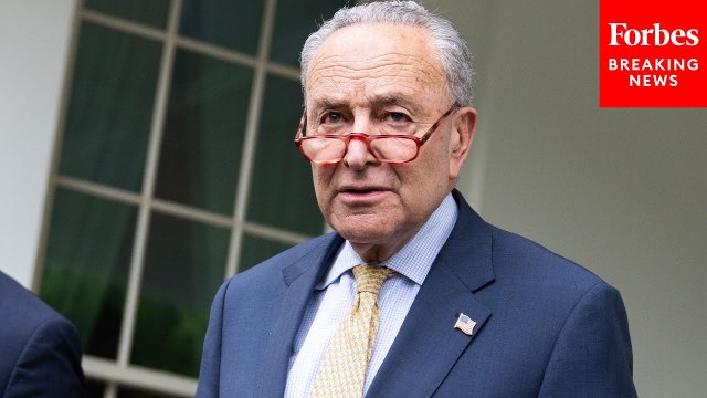 Chuck Schumer Assails 'The Big Ugly Betrayal' After Republicans Unveil Senate Portion