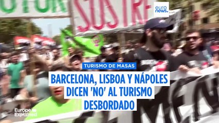 Del paraíso al caos: Barcelona, Lisboa y Nápoles dicen 'no' al turismo desbordado