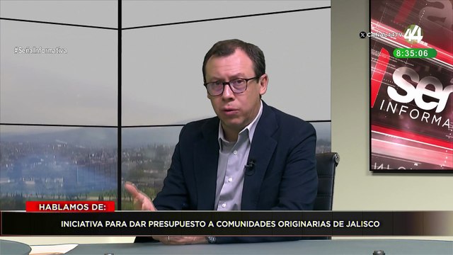 Alejandro Barragán habla sobre la iniciativa para dar presupuesto a comunidades indígenas en Jalisco
