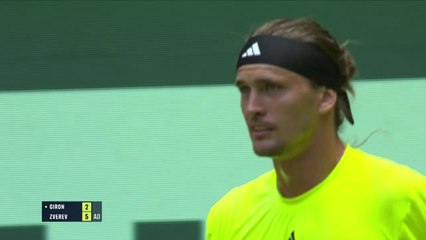 Halle - Zverev bien trop fort pour Giron