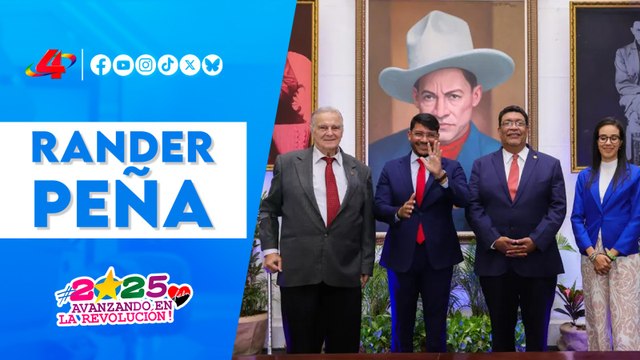 🇳🇮 Nicaragua recibe al Secretario Ejecutivo del ALBA, Cro. Rander Peña
