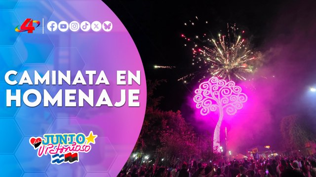 🚶‍♂️🚶‍♀️ Familias nicaragüenses se unen en caminata para rendir homenaje a héroes y mártires 🇳🇮