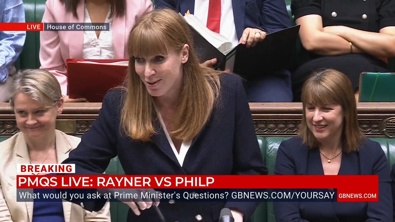 WATCH: Angela Rayner launches unprovoked attack on Reform UK during PMQs