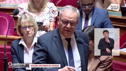 Conditions d’installation des gens du voyage : François-Noël Buffet promet un texte d'ici juillet