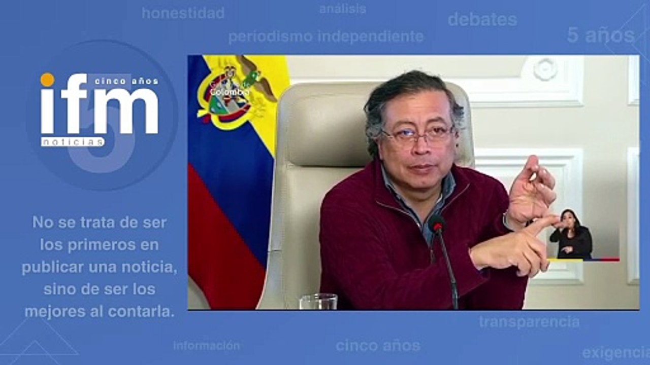 Petro indica que no hay que recortar el gasto, hay que recortar subsidios