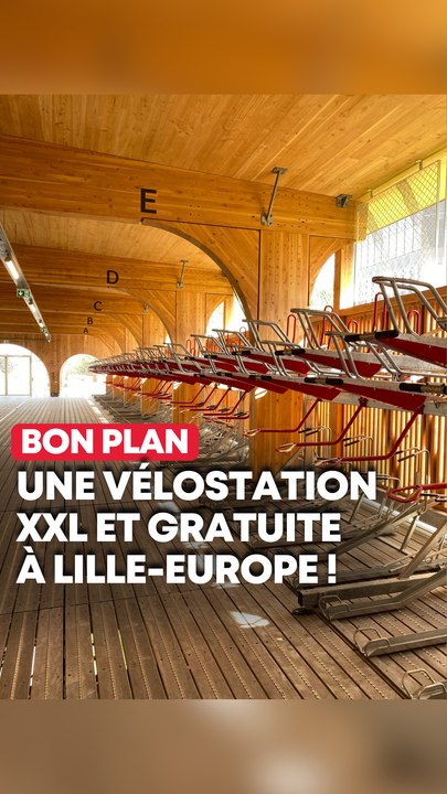 Un parking XXL pour les vélos à Lille-Europe !