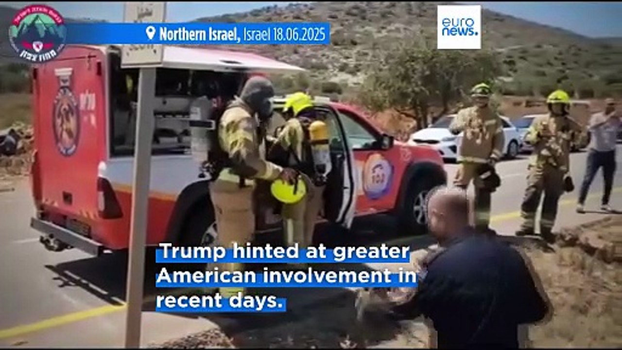 Trump demands Iran's 'unconditional surrender' again as conflict with Israel continues