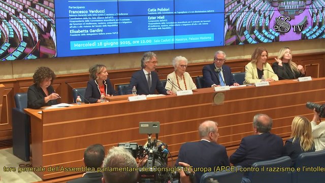 Roma - ​​Conferenza stampa: Giornata internazionale per il contrasto ai discorsi di odio (18.06.25)