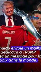 Cristiano Ronaldo envoie un message fort à Donald Trump