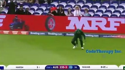 Su expresión se volvió viral tras un partido de cricket cuando un jugador de Pakistán dejó caer una atrapada.