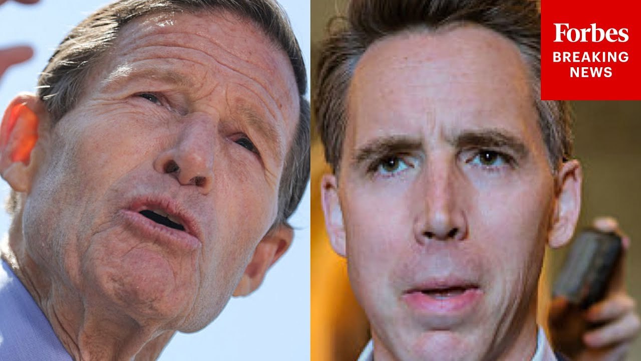 Josh Hawley Responds To Richard Blumenthal Blaming 'MAGA' Rhetoric For Political Violence