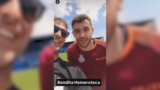Los aficionados del Espanyol tiran de hemeroteca: el vídeo viral en redes de Joan García contra el Barça