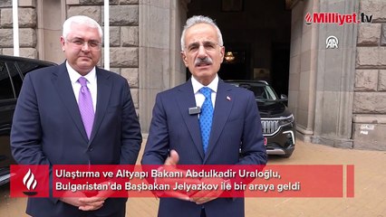Bakan Uraloğlu, Bulgaristan Başbakanı Jelyazkov ile görüştü