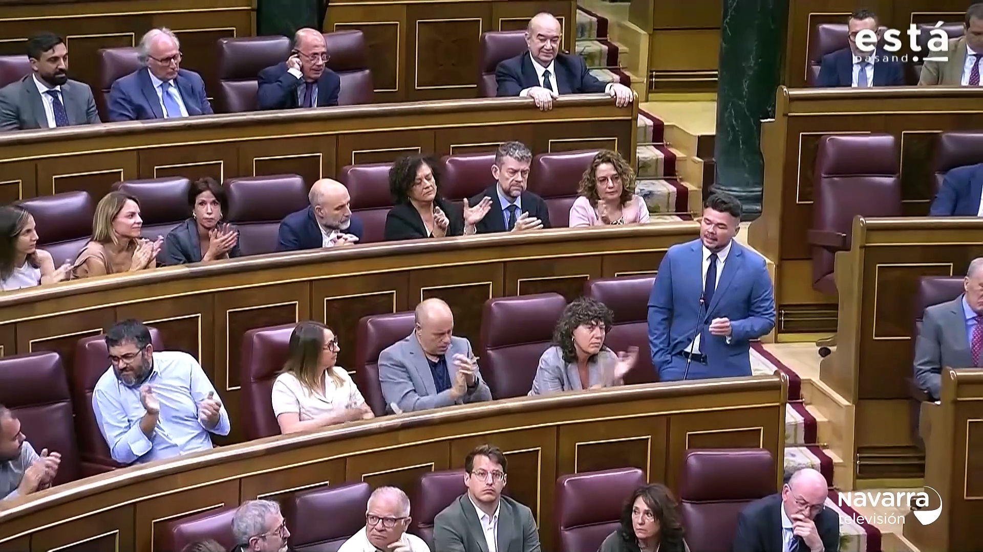 Está Pasando 18/06/2025 Caso Cerdán con Cristina Ibarrola, presidenta de UPN, La Escalerica en Gastrobar, Cruz Roja y el trato a los mayores