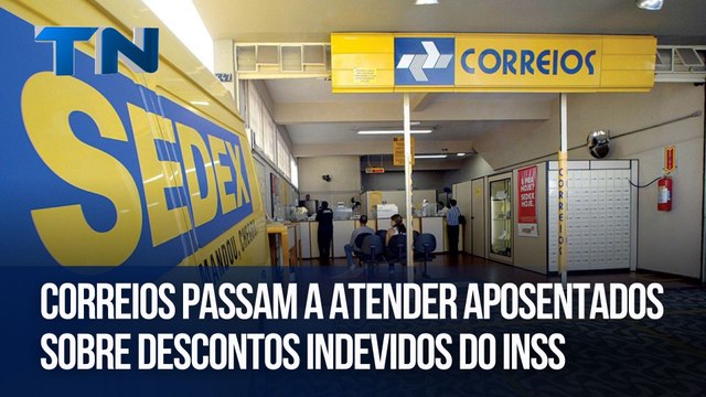 Correios passam a atender aposentados sobre descontos indevidos do INSS