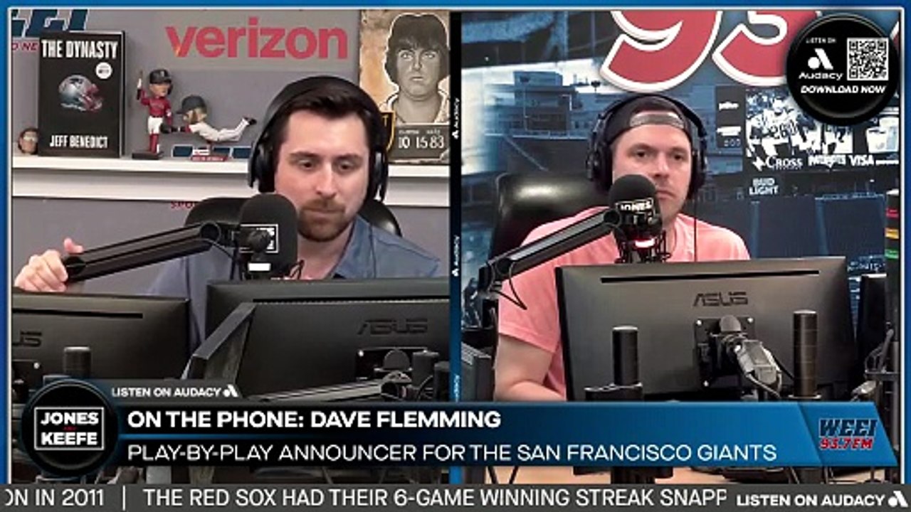 Jones & Keefe: What did the Red Sox get back in the Rafael Devers trade? Giants broadcaster Dave Flemming explaining