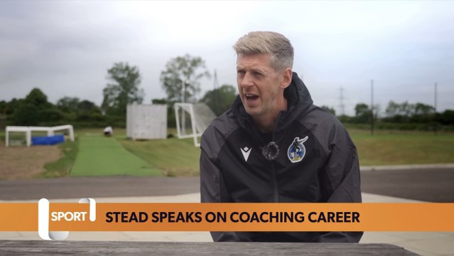 Bristol Rovers’ Jon Stead speaks on coaching career before Gas