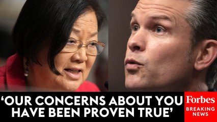 Mazie Hirono Lights Into Secretary Pete Hegseth, Accuses Him Of Turning The Pentagon Into 'A Dysfunctional Mess'